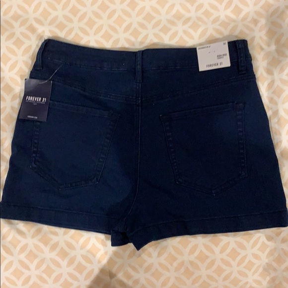 Forever 21 Blue Shorts - Picture 3 of 3